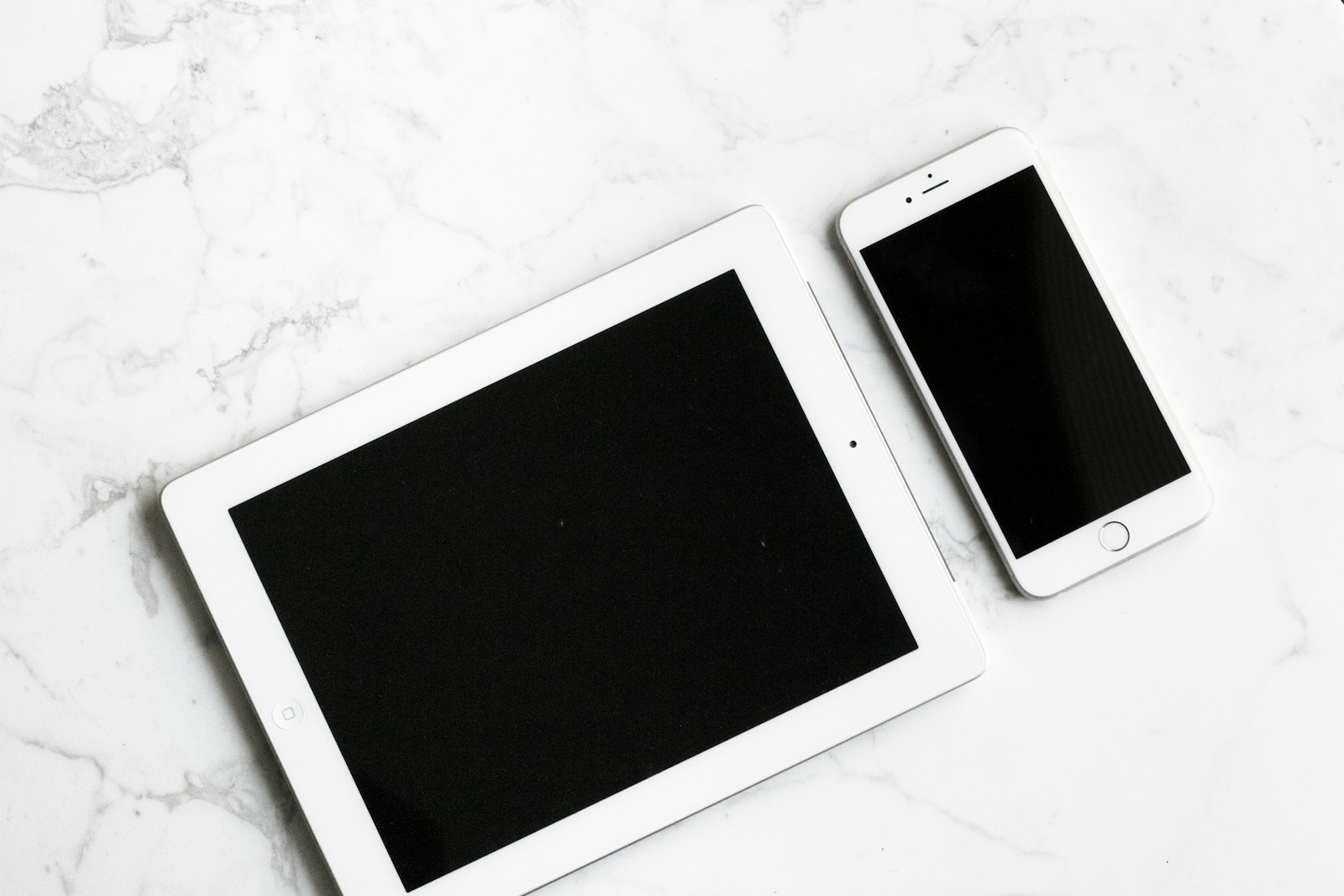 Configuration de tablette et de téléphone portable